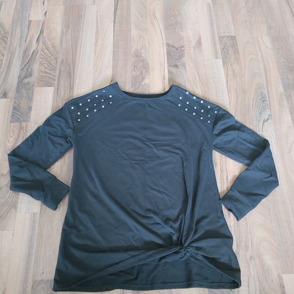 Rock & Republic Womens Studded Top Small